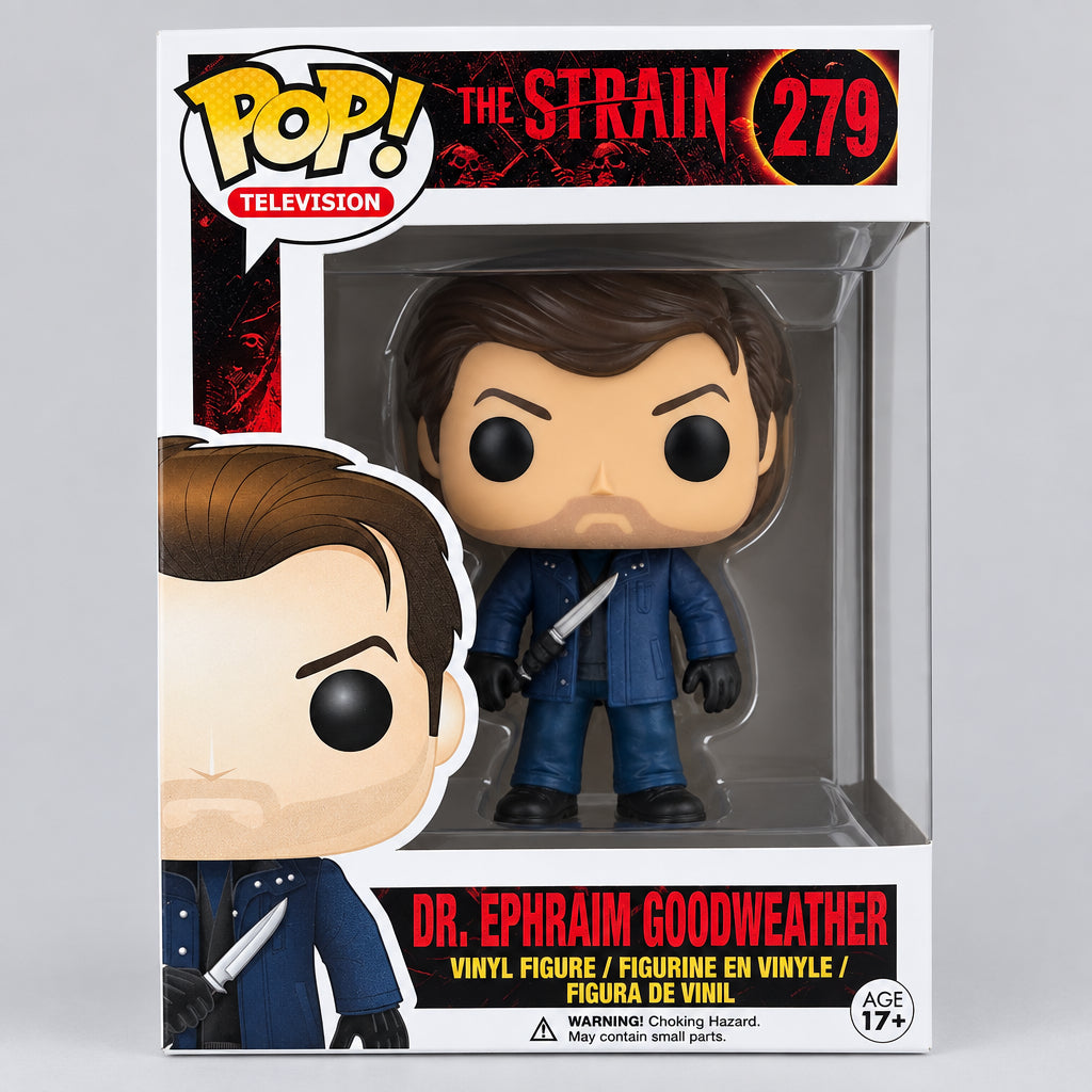 Funko Pop Television The Strain Dr Ephraim Goodweather 279 Vinyl Figure FX Boxed