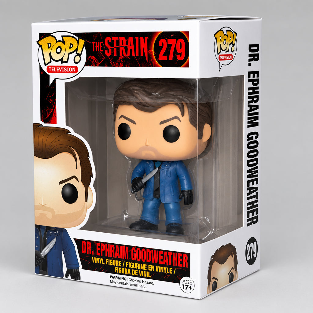 Funko Pop Television The Strain Dr Ephraim Goodweather 279 Vinyl Figure FX Boxed