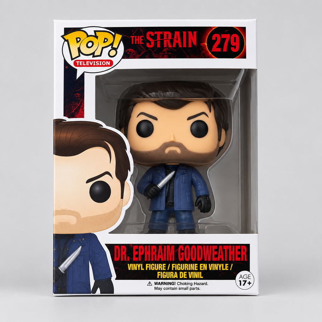 Funko Pop Television The Strain Dr Ephraim Goodweather 279 Vinyl Figure FX Boxed